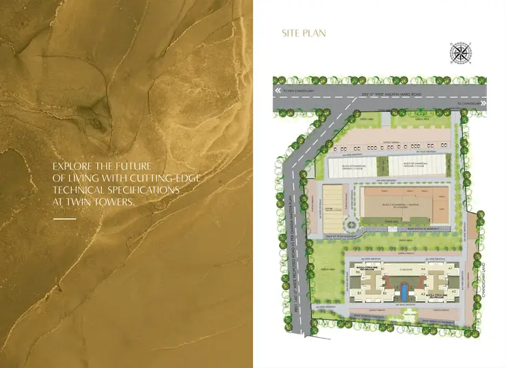 Marbella Twin Towers Master Site Plan and Layout Overview